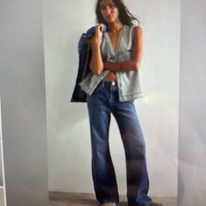 NEW Free People We The Free Expert Advice Mid Rise Flare